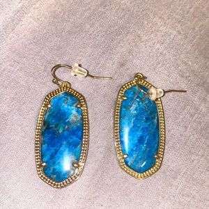 Kendra Scott turquoise earrings